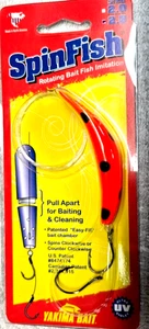 Original Yakima Bait Spinfish 2,5" Trolling Plug Rotten Orange 725 GRO Neu Köder - Bild 1 von 1