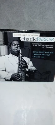 CHARLIE PARKER Complete Live Performance on Savoy 4 Disc Set Savoy Originals  Foto 1 de 4