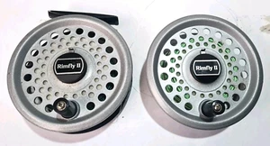 Carrete de pesca con mosca Intrepid/Leeda Rimfly II y carrete de repuesto - Imagen 1 de 3
