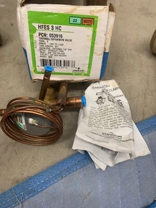 EMERSON 3/8X1/2" THERMAL EXPANSION VALVE HFES 5-1/2 HC / 054141 NIB - Picture 1 of 3
