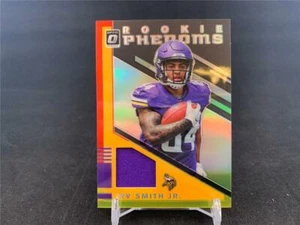 2019 PANINI DONRUSS OPTIC IRV SMITH JR ROOKIE PHENOMS JERSEY RED YELLOW VIKINGS - Picture 1 of 1
