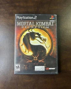 Mortal Kombat: Deception (Sony PlayStation 2 2004) CIB mit Reg Card gereinigt funktioniert - Bild 1 von 8
