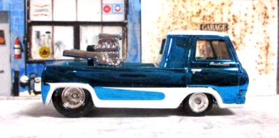 Camión Ford Econoline 2022 Hot Wheels RLC '63 camión de alta potencia nuevo/suelto pilotos reales Foto 1 de 4