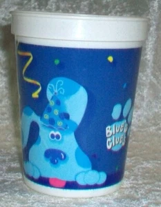 Vintage 1999 Hallmark Cards Viacom Plastic Blue's Clues Puppy Dog Tumbler Cup - Picture 1 of 11
