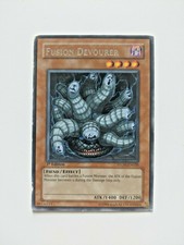 Yu-gi-oh! 1st Edition Trading Card - STON-EN020 Fusion Devourer - SLABBED!