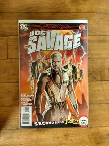 DC Doc Savage #1 First Wave Second Feature Justice Inc. Unread Condition 2010 - Picture 1 of 1