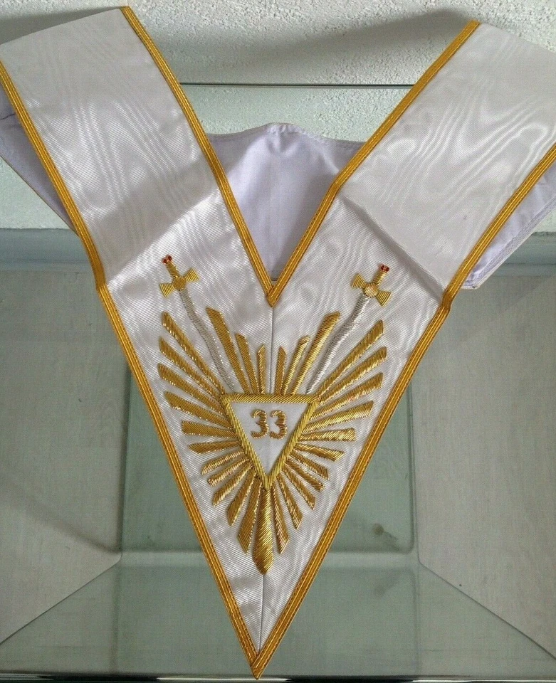 Sautoir 33 °deg REAA Franc maçon masonic ASSR collar