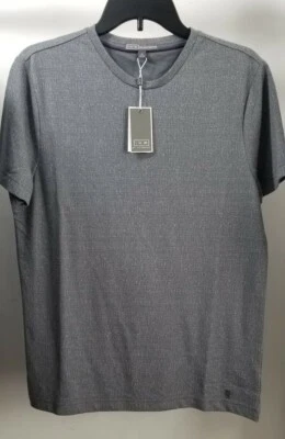 Ike By Ike Behar Mens MEDIUM Round  Crew Neck T Shirt Heather Grey Sz M - Image 1 of 4