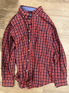 Ralph Lauren Chaps Shirt Mens XL Button Down Plaid Shirt Easy Care EasyCare - Picture 1 of 3