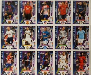 Match Attax 2018/19 UEFA Champions League MEGA TIN Card Set SUPERSTAR ( 15 ) - Picture 1 of 1