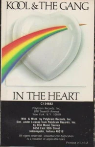KOOL & THE GANG CASSETTE: "IN THE HEART" 1983 - Imagen 1 de 1