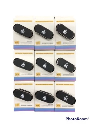 Magnetic Car Mount Holder Stand Dashboard 360° Cell Phone Universal 9 Pack New - Image 1 of 3