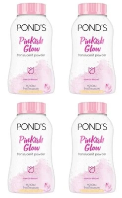 4x PONDS FACE Pinkish Glow Translucent Powder Oil Blemish Control UV Protect 50g - Image 1 of 4