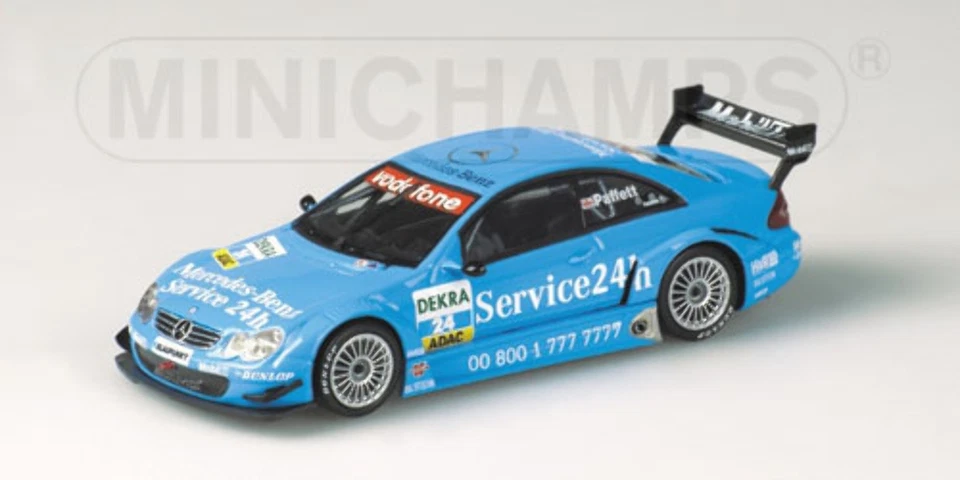 Minichamps 400033274 MERCEDES CLK G. PAFFETT DTM 2003 scala 1/43 - Immagine 1 di 1