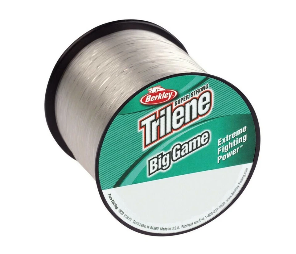 Línea Monofilamento Berkley Trilene Big Game Transparente Genuino Envío Gratis Dentro de EE. UU. Foto 1 de 1