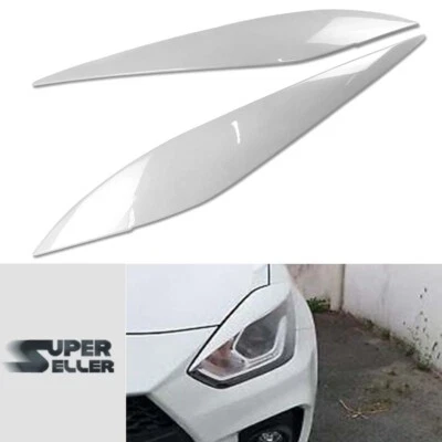 17-23 Fits Suzuki Swift 3rd Hatchback Headlight Eyelid Eyebrow Trim Painted #ZVR - Image 1 of 4