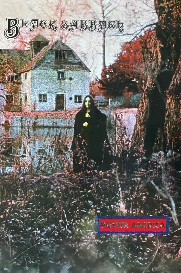 Black Sabbath Debut Album Cover Art Poster 24 x 36 - Image 1 of 1