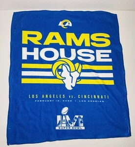Los Angeles Rams Super Bowl LVI Rams House Rally Towel 12/13/2022 NFL Football - Picture 1 of 2