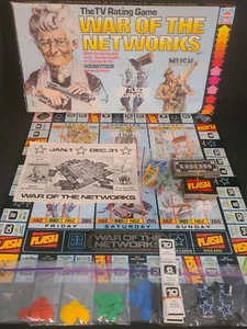 COMPLETE 1979 War Of The Networks Board Game TV Rating Game By Hasbro - Picture 1 of 11