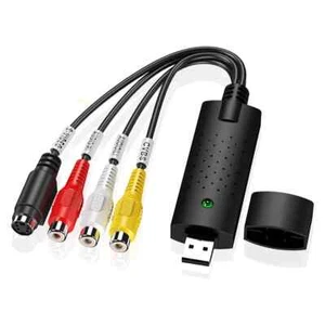 Convertitore da VHS a Digital, Scheda di Acquisizione Video Hi8 VHS a DVD - Foto 1 di 5