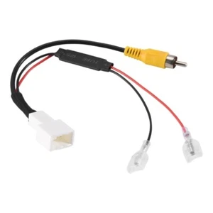 Car Navigation System Reversing Rear View Camera Plug Cable Wiring Harness 4 Pin - Picture 1 of 8