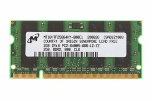 2GB Dell Inspiron 1501 1520 1525ee 1526ee 1545 1546 1720 1721 1750 DDR2 Memory - Picture 1 of 6