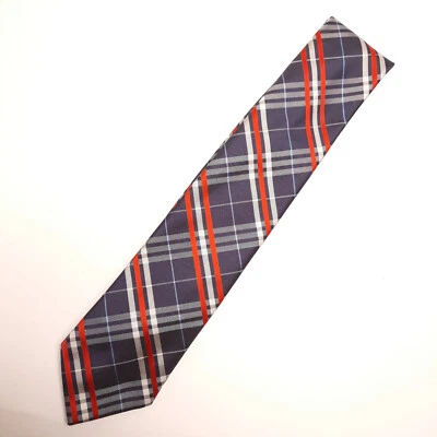 IZOD 领带红色白色蓝色条纹编织条纹男式领带 57 英寸 x 3.25 — 第 1/4 张图片