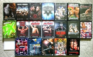 WWE Wrestling DVD's Lot RAW Bash Wrestlemania DX Smack Down Royal Rumble  - Bild 1 von 4