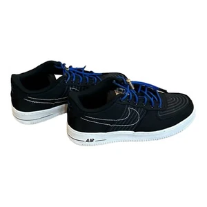 Size 7Y Youth / 8.5 Women's Nike Air Force 1 LV8 3 SE Sneakers DV1622-001 Black - Picture 1 of 5
