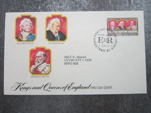 Kings And Queens Of England Silver Jubilee St. Vincent 75c First Day Cover FDC - Picture 1 of 3