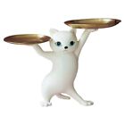 Home Office Decor Ornament Key Holder Container Cat Dish Dish Tray Snack Plate