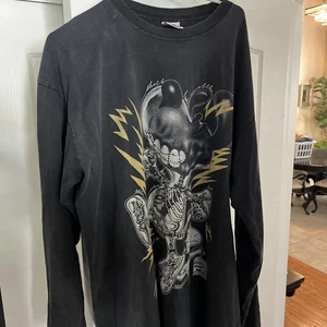 Vintage Looney Tunes Gangster  3xl Tall Bunny T Shirt 90s Cash Battery Cash Out - Picture 1 of 6