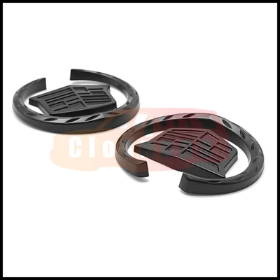 2 Side Window Roof Emblem For Cadillac Sport Accessories Left Right Small Badge - Image 1 of 4