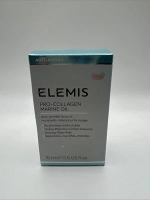 ELEMIS Pro Collagen Marine Oil 0.5oz/15 mL•LIGHTWEIGHT•FINE LINES+WRINKLES• NEW - Image 1 of 4