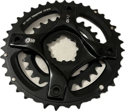 Plato SRAM 2x10 39/26t 10 velocidades L-Pin MTB Bicicleta 3 pernos montaje directo 120BCD Foto 1 de 4