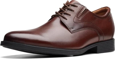 Clarks Collection 男式 Whiddon 纯牛津红木皮革 — 第 1/4 张图片