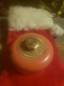 Vintage Avon Unvergessliche Schönheit Staub Puderdose  - Bild 1 von 5