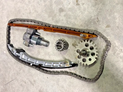 09 14 2009 2014 Yamaha YZF R1 Timing Chain Cams Guides Tensioner Gear OEM 10 13 - Image 1 of 4