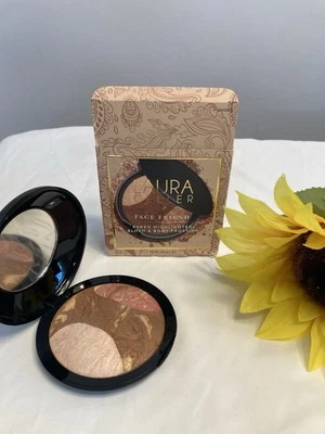 LauraGeller- Face Friend-Baked Highlighter, Blush &Body Frosting .88oz DENTED - Image 1 of 4