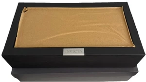 Invicta 12 Slot Leather Wrist Watch Display Box Storage Holder Organizer Cas - Picture 1 of 5