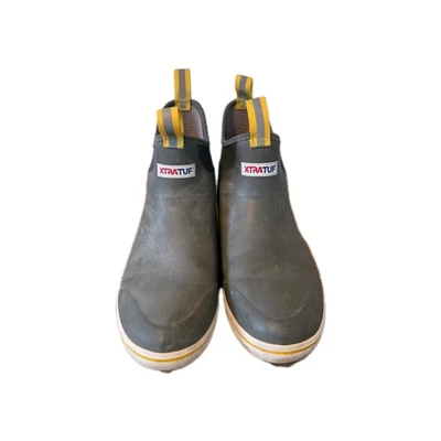 Botines Xtratuf para hombre. Impermeable. Resistente al deslizamiento. Oliva. Talla 10 Foto 1 de 4