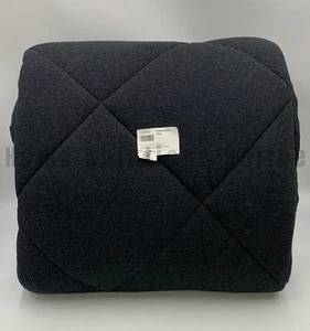 Edredón Pottery Barn Teen Favorite negro jaspeado Full Queen #U1036 - Imagen 1 de 4