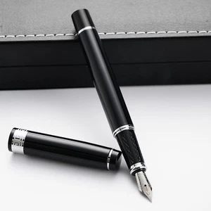 Metal Fountain Pen, 0.5Mm Extra Point Fountain Pen Calligraphy Pen Smooth Writi - Bild 1 von 12