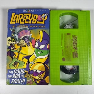 Larry Boy The Good The Bad and the Eggly VHS Video Tape - Picture 1 of 2