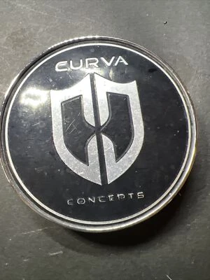 Tapa central de rueda negra ADR42 Curva Concepts  Foto 1 de 4