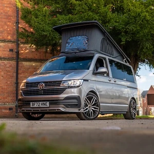 2023 VW TRANSPORTER T6.1 T32 RECARO OFF-GRID CAMPER BED ON RAILS 3.8K MILES - Picture 1 of 20