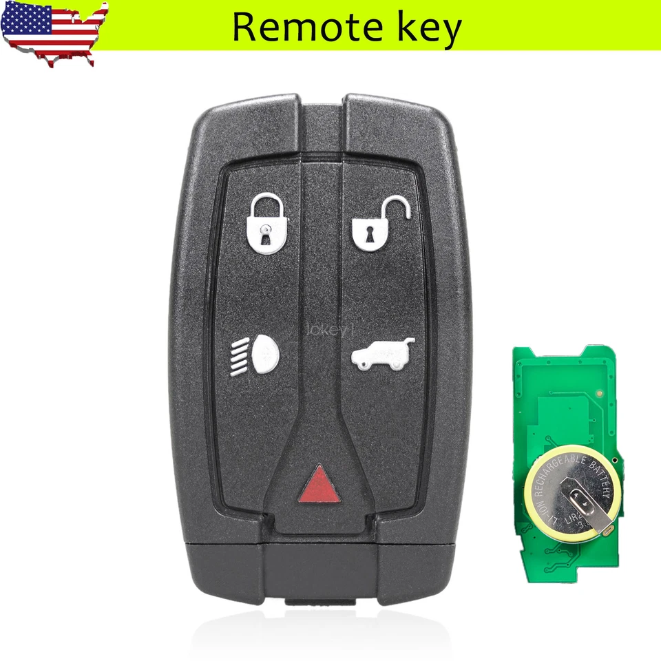 Llavero de control remoto inteligente para Land Rover LR2 2008 2009 2010 2011 2012 NT8-TX9 Foto 1 de 4