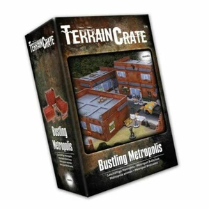 Mantic Gaes 28mm Terrain Crate - Bustling Metropolis  Walking Dead - Picture 1 of 3