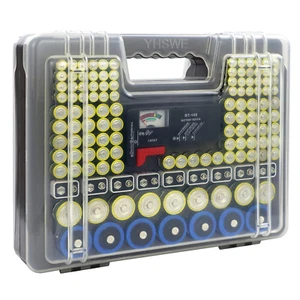 Battery Storage Organizer,Battery Organizer Storage Case with Tester,230+ Batter - Picture 1 of 6