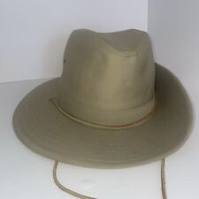 Vintage Walt Disney World Safari Hat. XL. Khaki Fabric.